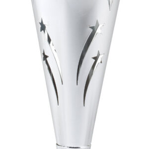 Silver Shooting Stars Cup on Marble Base