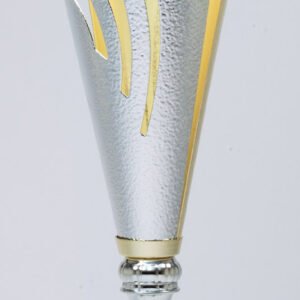 Silver / Gold Hammered Cup on Marble Base