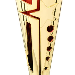 Silver / Red Cup on Marble Base