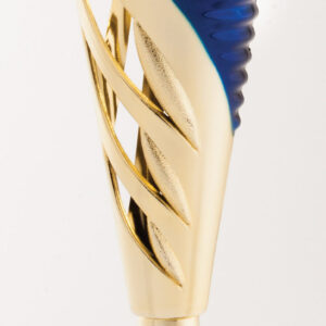 Gold / Blue Cup on Marble Base