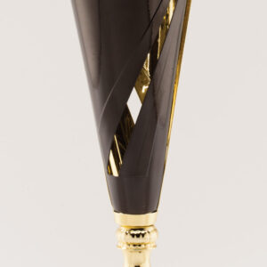 Black / Gold Assembled Cup on Marble Base