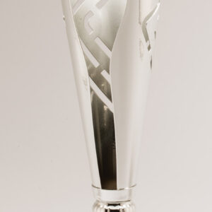 Silver Boomerang Cup on Marble Base