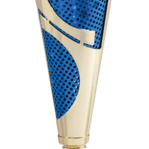 Gold / Blue Assembled Cup on Marble Base