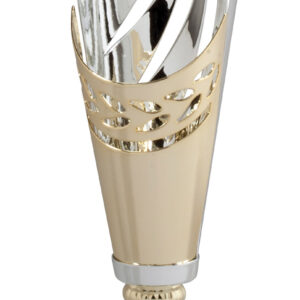 Gold / Silver Assembled Cup with 2 inch Insert on Marble Base