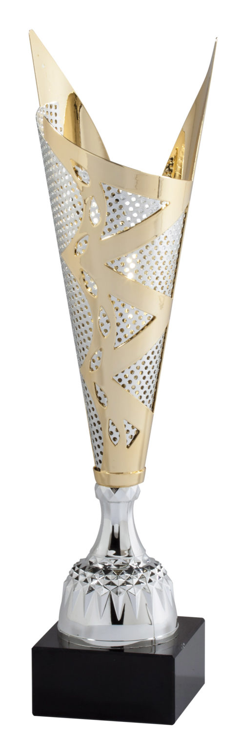 Silver / Gold Mesh Cup on Marble Base