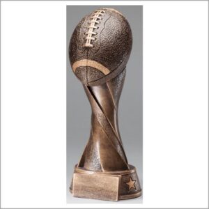 Football Antique Bronze Resin