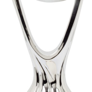 Football Silver V Series Metalized Resin