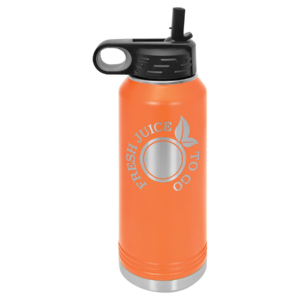 Laser Engraved Water Bottle