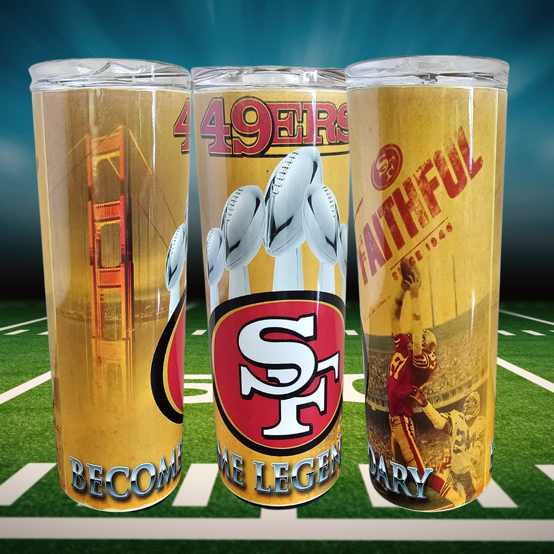 49ers Tumbler – TT's Tumblers