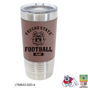 Fresno State® - 20 oz. Leatherette Tumbler