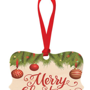 3" x 3" Prague Matte Maple Unisub Sublimatable Ornament