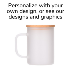 17oz Matte Glass Coffee Mug