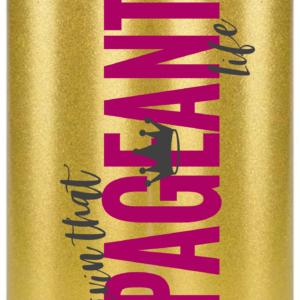 20 oz. Pageant Gold Glitter Tumbler
