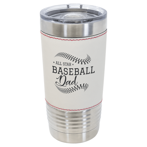 20 oz. Baseball Leatherette Tumbler