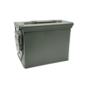 Fat 50 Caliber Army Surplus Steel Ammo Can
