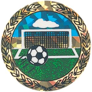 Sparkling Hologram Soccer Mylar Insert