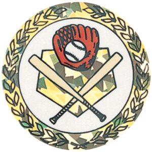 Sparkling Hologram Baseball Mylar Insert