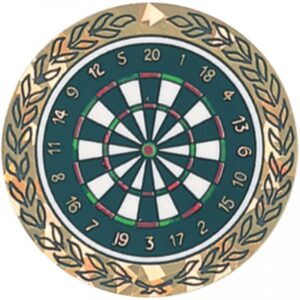 Sparkling Hologram Dartboard Mylar Insert