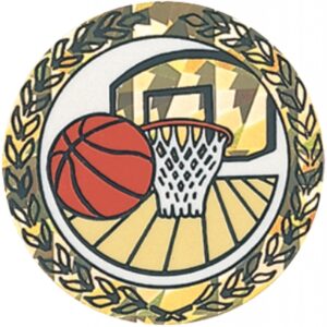 Sparkling Hologram Basketball Mylar Insert