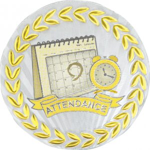 Attendance Metallic Mylar