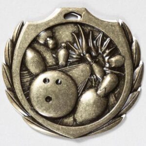 Bowling Burst Medal