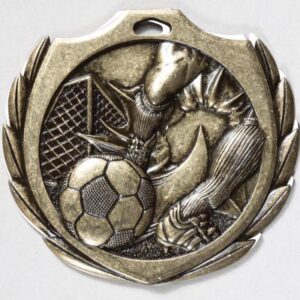 Soccer Burst Medal
