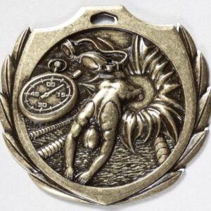 Swimming Burst Medal