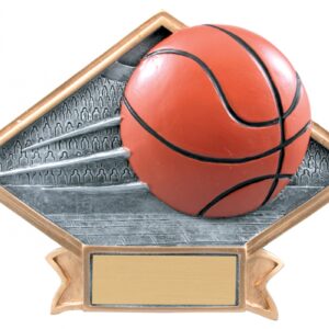 Basketball Diamond Resin Plate