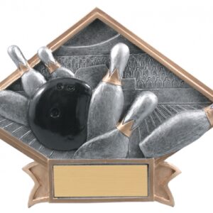 Bowling Diamond Resin Plate