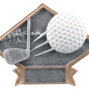 Golf Diamond Resin Plate