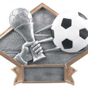 Soccer Diamond Resin Plate