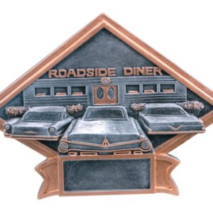 Car Show/50s Theme Diamond Resin Plate