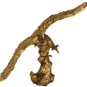 Gold Electroplated Eagle Resin