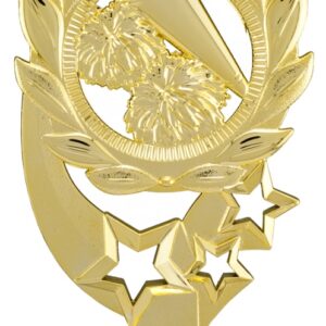 Gold Cheer Sport Wreath Figure-alt