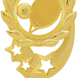 Gold Tennis Sport Wreath Figure-alt