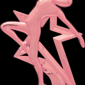 Pink Dance Star Figure