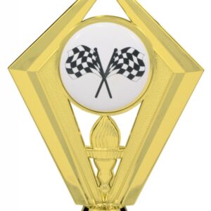 Color Crossed Flags Diamond Figure-alt