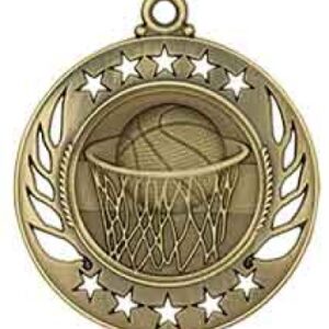 Basketball Galaxy Medal