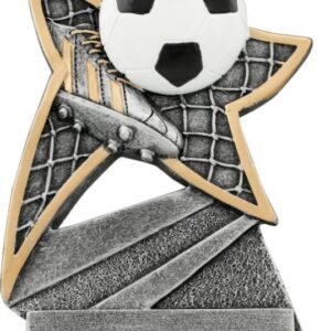 Soccer Jazz Star Resin