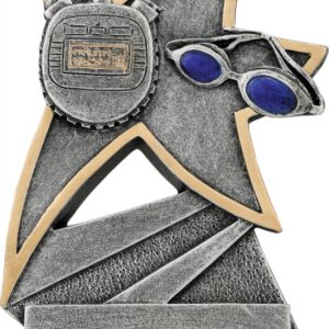 Swimming Jazz Star Resin