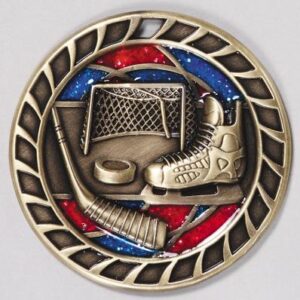 Hockey Glitter Medal
