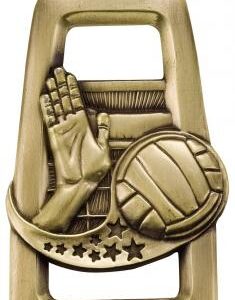 Volleyball Star Blast Medal