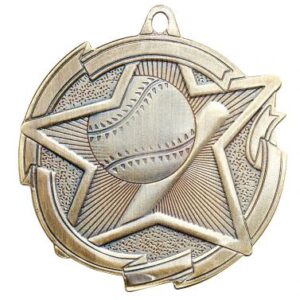 Baseball Star Medal