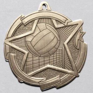 Volleyball Star Medal
