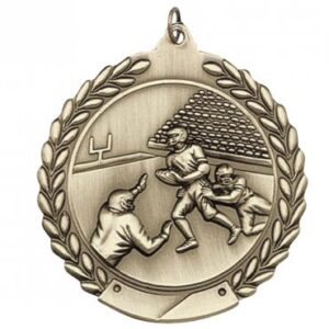 Football Die Cast Medal