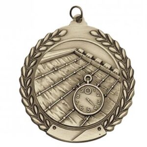 Swimming Die Cast Medal