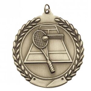 Tennis Die Cast Medal