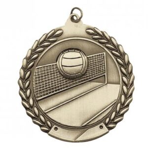 Volleyball Die Cast Medal