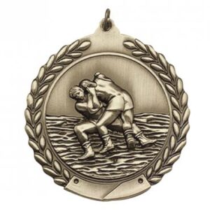 Wrestling Die Cast Medal