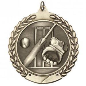 Cricket Die Cast Medal